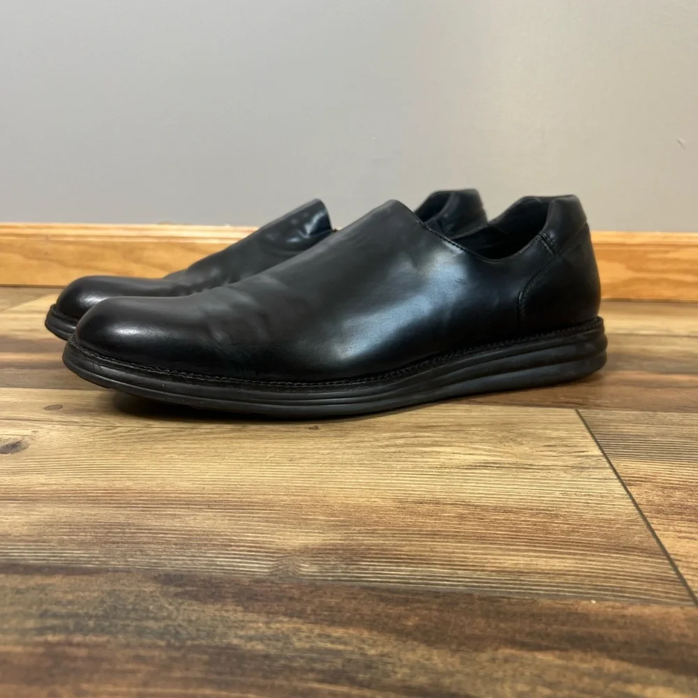 Donald J. Pliner men’s Erling 30 Rexx Nappa stretch slip on loafer leather shoes